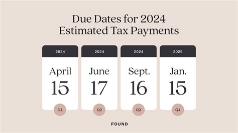 when are taxes due 2024